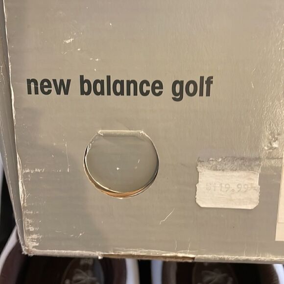 NEW BALANCE GOLF SHOES.  NEW.  SIZE 7 2E WIDE. - Picture 10 of 10
